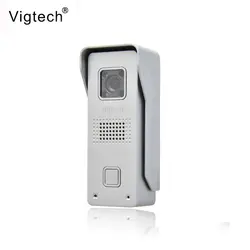 Vigtech видео домофон система видео дверной звонок наружная камера/CMOS ИК ночного видения для дома/Квартиры Бесплатная доставка