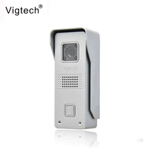 Vigtech Video Door Phone Intercom System Video Door Bell Outdoor Camera /CMOS IR Night Vision For home/apartment Free Shipping