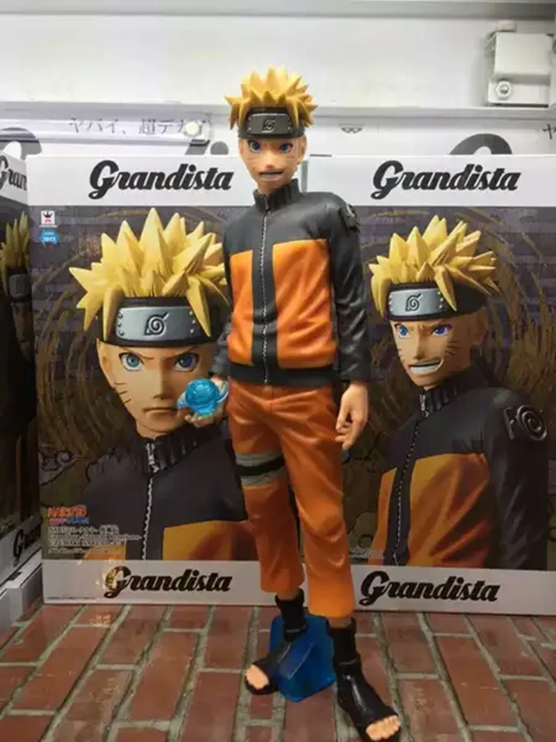 

Hazy beauty Original Banpresto Naruto Grandista GROS Shinobi Relations Uzumaki Naruto PVC Figure Model Toys Figurals Brinquedos