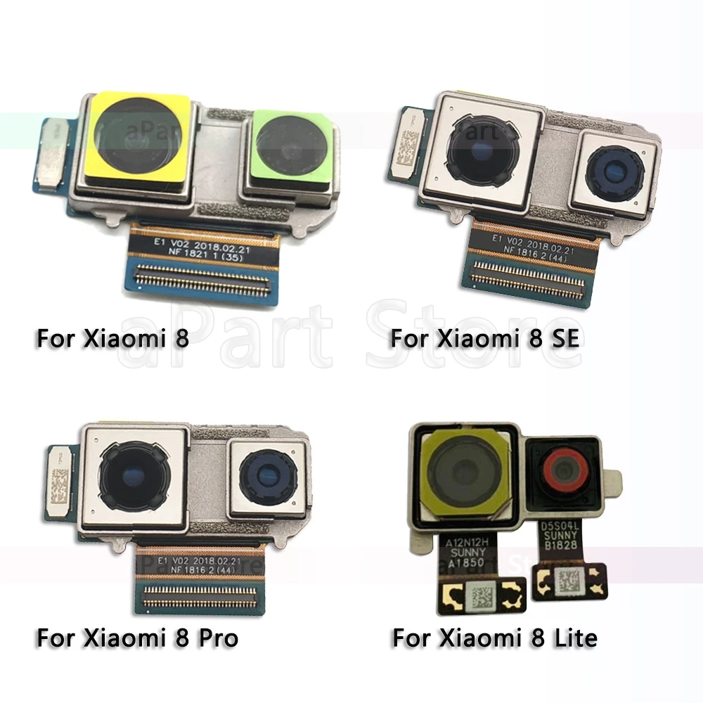 Основная задняя Камера Flex для Xiaomi Mi 3 4 4c 4i 5 5x 5S Plus 6 6X8 8SE SE Lite задний Камера гибкий кабель для телефона Запчасти