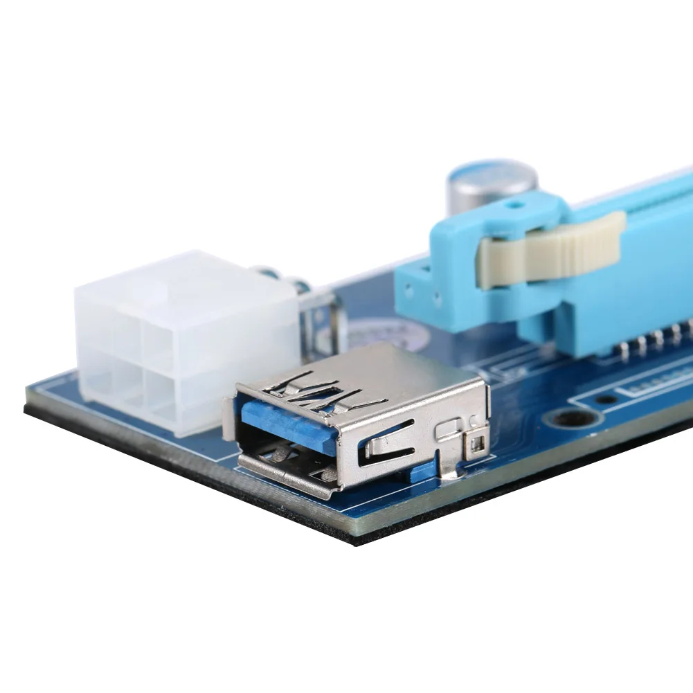 

New 60CM USB 3.0 PCI-E Extender Cable Video Card Motherboard Adapter for Bitcoin Mining DOM668