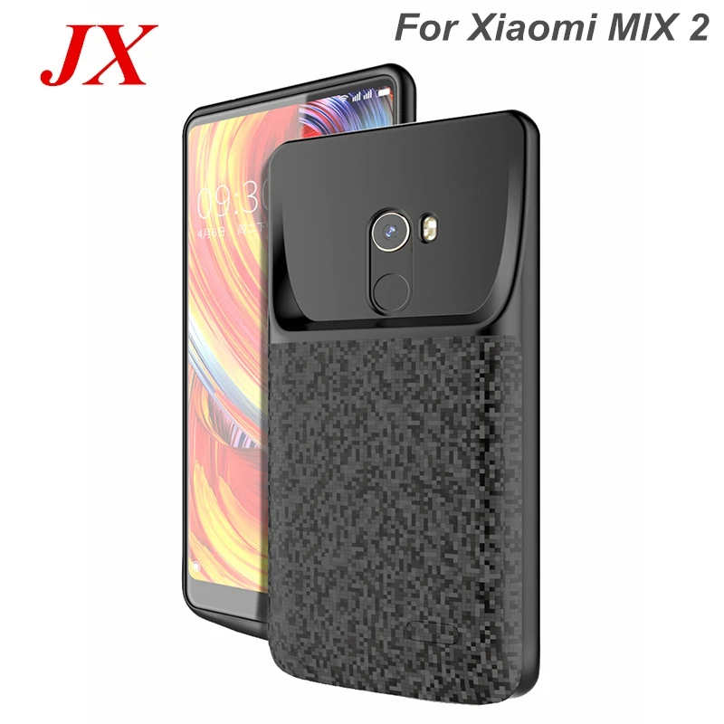 4700 мАч новейший для Xiaomi MIX 2 Чехол батареи смарт-телефон подставка чехол умный
