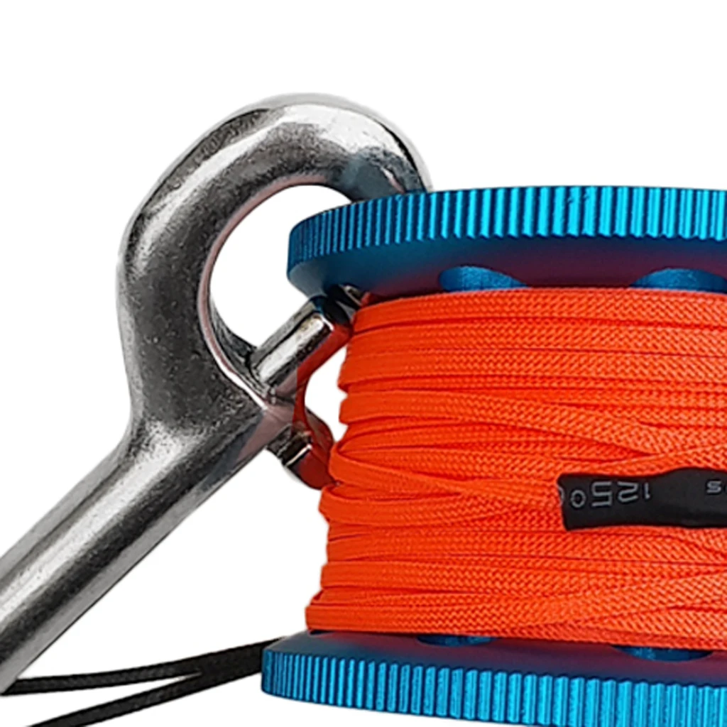 Scuba Diving SMB Surface Marker Buoy Signal Tube with Dive Reel Spool Safety Gear Equipment - Various Colors