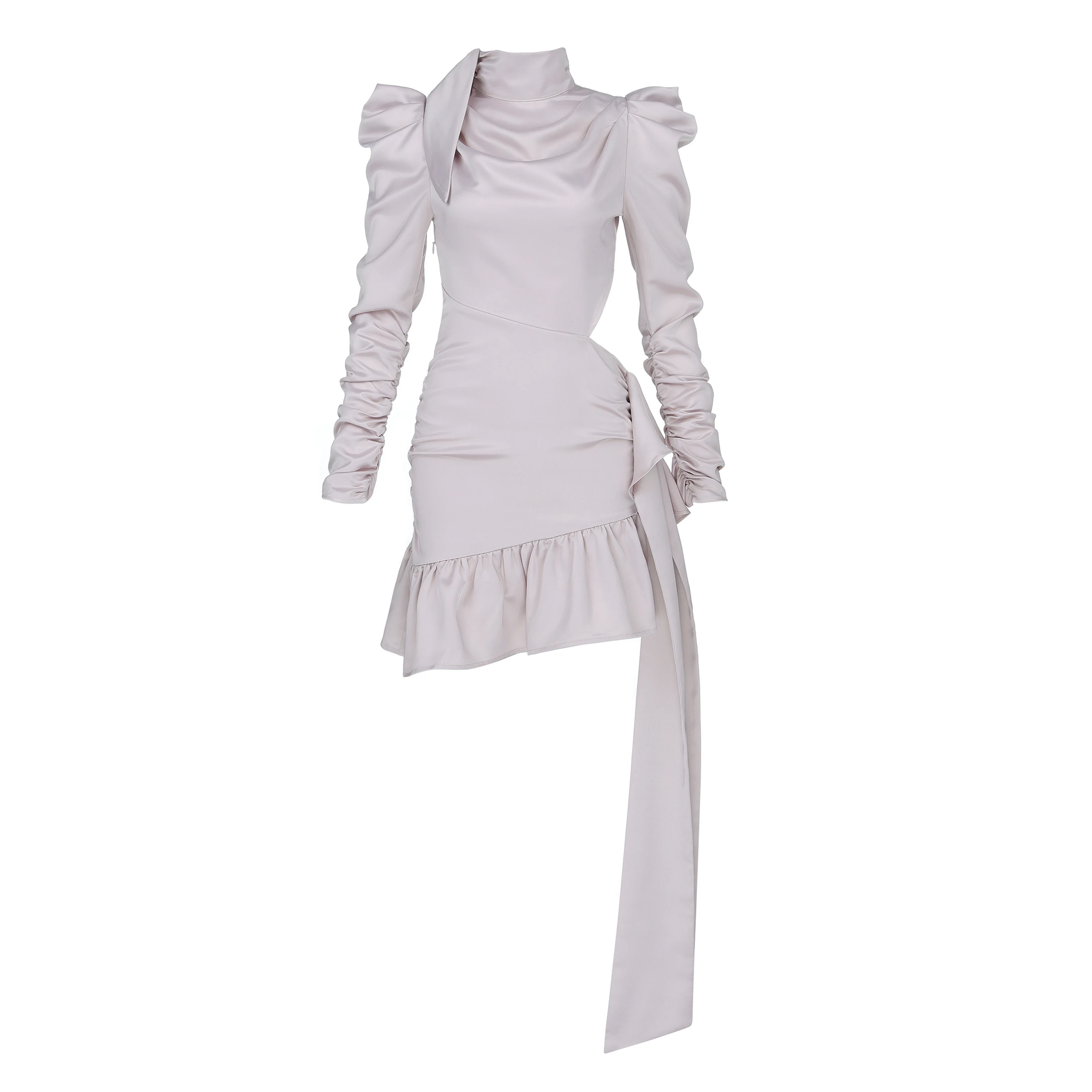 

Deavogy 2018 New Women Sexy Fishtail long sleeve Elegant Bodycon Party Dress