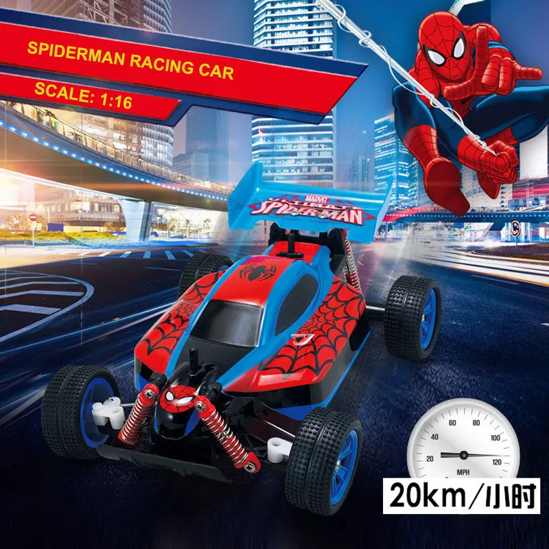 Electric Superhero Spiderman Robot Car 1:16 RC Cars 2.4G 20KM/H High Speed Racing Car Remote Control Robot Car Toys for Gifts Electric Superhero Spiderman Robot Car 1:16 RC Cars 2.4G 20KM/H High Speed Racing Car Remote Control Robot Car Toys for Gifts