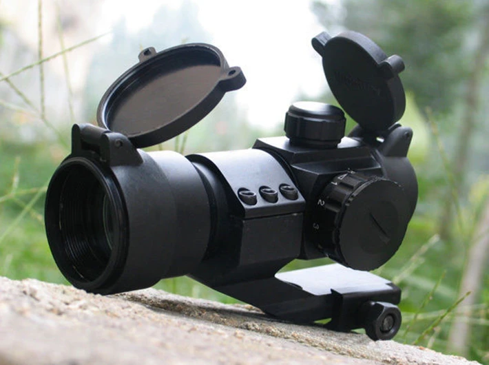 

High Quality Hunting 1X35 Illuminated Red & Green Dot Telescopic Sight With 20mm Mount For Rifles Shotguns