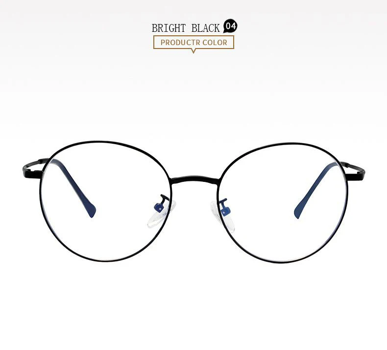 Анти синий свет Goggle блокирующие экранные очки круглые для защиты компьютера Женщины Мужчины чтение винтажная ретро-Классика Солнцезащитные очки