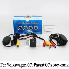 Для Volkswagen VW CC/Passat CC 2007 ~ 2012/RCA Проводной Или Беспроводной/HD Широкоугольный Объектив/CCD Ночного Видения/Автомобильная Камера Заднего вида