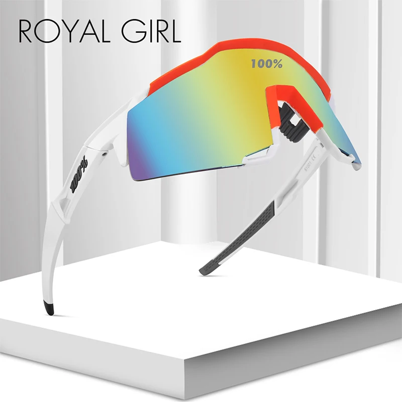 

ROYAL GIRL Sunglasses Men Goggles Sport Driving Outdoor UV400 Sun Glasses for Male Gafas Oculos De Sol MS030