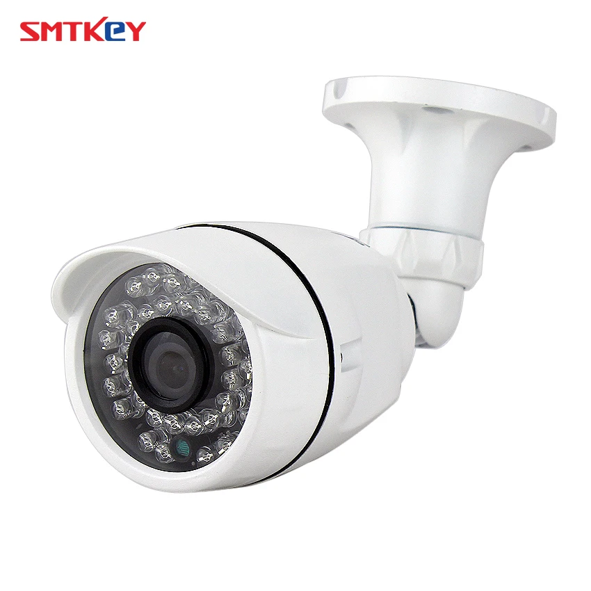 

SMTKEY For IOS & Android APP 2.8mm Lens 720P IP Camera Outdoor Waterproof IR 20m Night Vision P2P CCTV IP Cam ONVIF for NVR