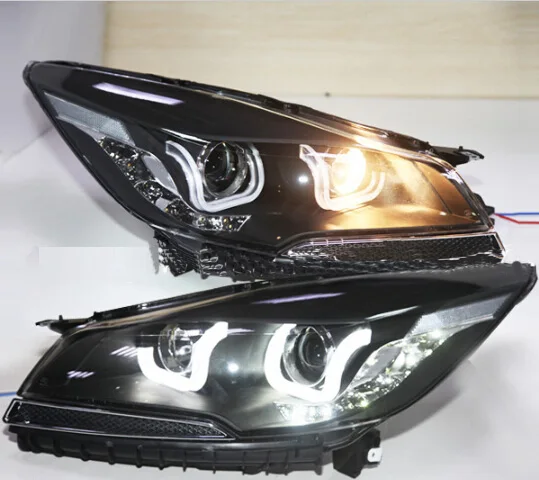 Бампер лампа для Kuga головной светильник, 2013~, передний светильник Kuga противотуманный светильник, Bronco, c-max, aspire, Escape, explorer, Edge - Цвет: Model1 style