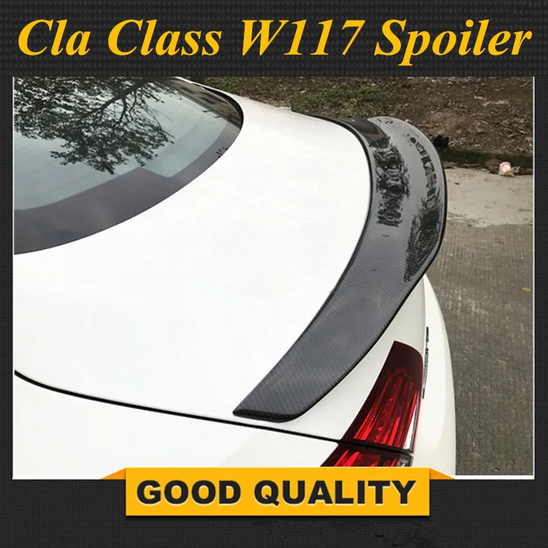 

Mercedes W117 Carbon Fiber Tailwiing Rear Bumper Spoiler Trunk Spoiler for Mercedes CLA Class W117 PSM Style