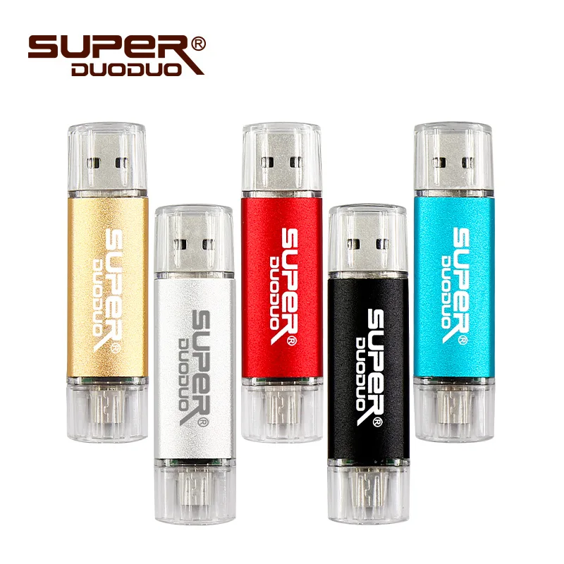 

Colorful USB OTG pen drive 4GB 8GB 16GB metal usb Flash drive 32GB 64GB 128GB flash usb Pendrive memory stick free shipping