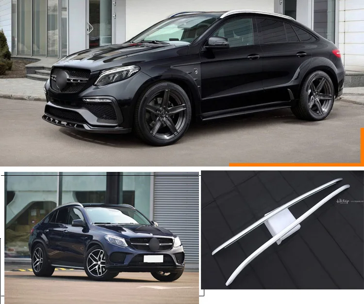 Original Stil Dach Bar Dachreling Dach Rack Fur Gle Coupe Version Verdicken Aluminium Legierung Installiert Durch Kleber Einfache Installation Luggage Rack Carriers Carrier Rackscarrier Roof Rack Aliexpress