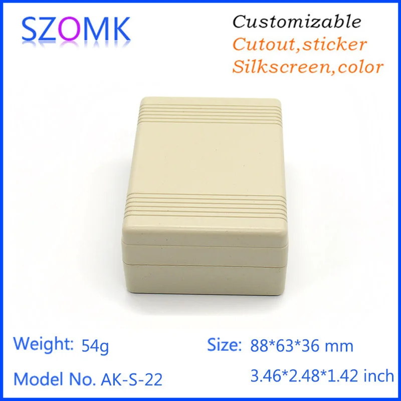 plastic enclosure for electronics control box szomk diy enclosure junction box plastic housing small abs instrument enclosure distribution box black plastic box enclosure electronics case (7).jpg