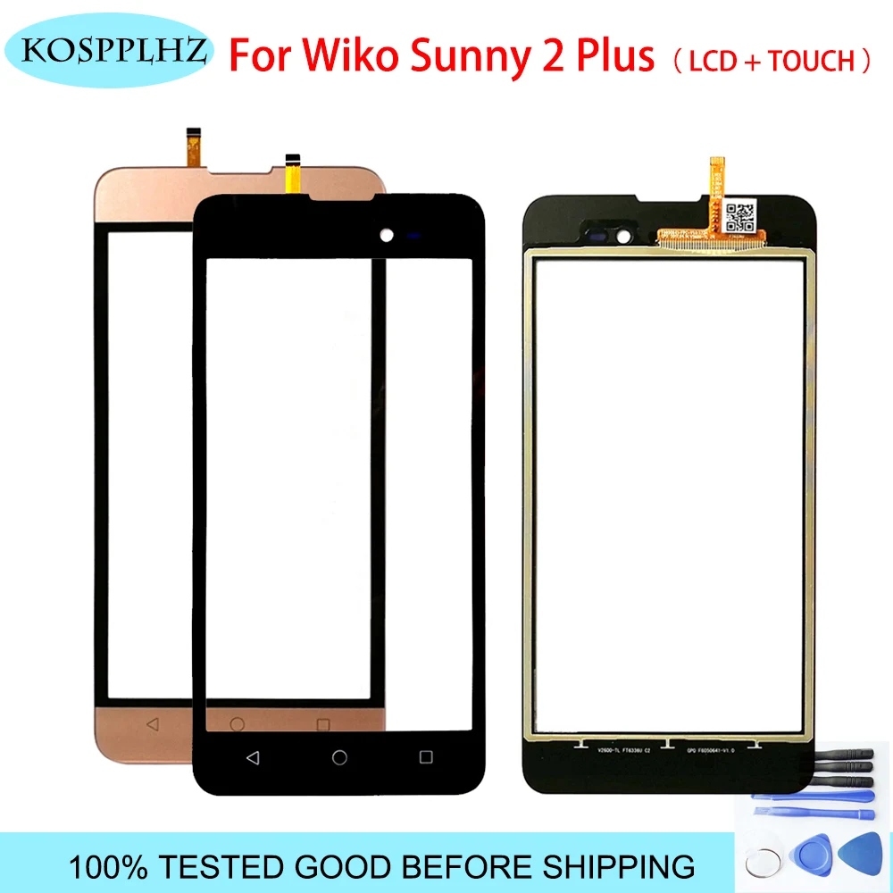 5,0 ''для Wiko Sunny 2 Plus Сенсорная панель экран дигитайзер сенсор Замена для Wiko Sunny 2 Plus с инструментами