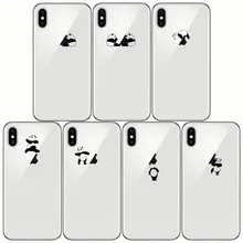 

Phone cases Animal Interesting Pandas Pattern soft silicone case cover Coque For iPhone 6 6S 7 8 plus 5 5S SE X