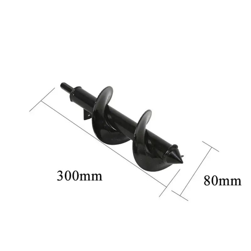 

Auger Irrigating Drill Bulb Bits Hole Bedding Farming Electric Drive Hex Replacement Spiral Dig Garden Planting