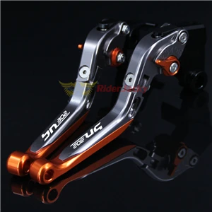 Vermelho plus bn Titânio para Benelli Alavancas de Freio de Embreagem Logotipo Bn302 302 2015 2016 Cnc Dobrável Extensíveis da Motocicleta 3 Alavancas, cordas e cabos