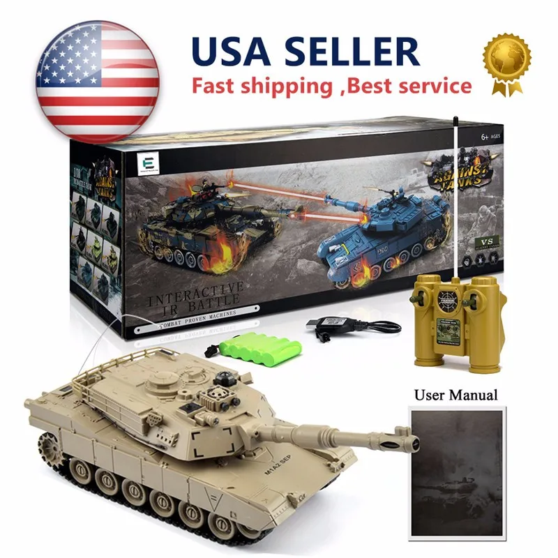 interactive ir battle tank