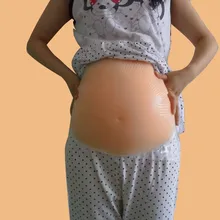 Силикон 2-4 месяца 1000 г женщина беременная живот роды поддельные реалистичные живот ложный ребенок беременность живот поддельная беременная живот жир