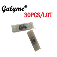 30 шт./лот Пластиковый Корпус Запасные насадки для ремонта кнопка переключения громкости для GBASP power Swicth кнопок Fit GameboyGB Advance SP