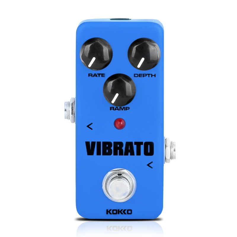 KOKKO VIBRATO Mini Tremolo педаль эффектов для электрогитары настоящий обход металлический