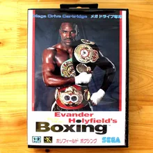 Boxing 16 Bit MD Game Card with Retail Box for Sega MegaDrive & Genesis Video Game console system