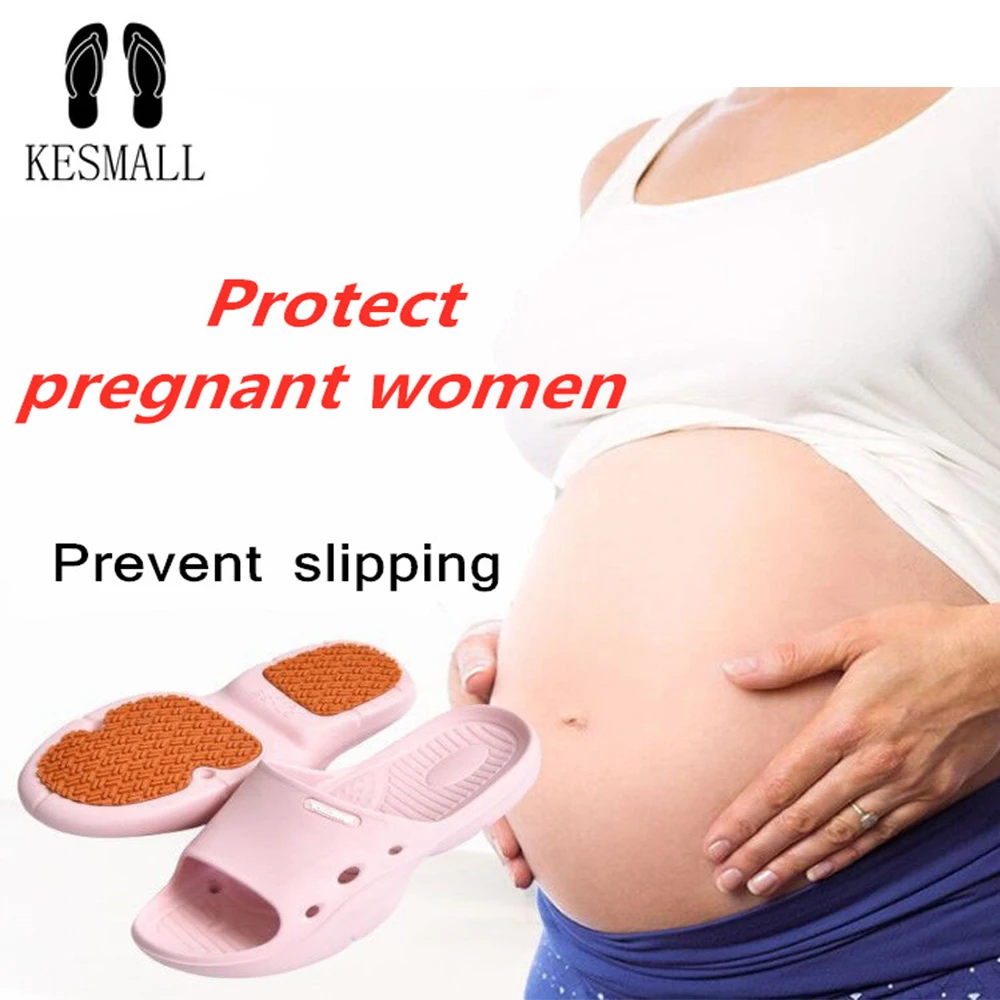 

KESMALL Women's Slippers Woman Shoes Non-slip Slipper Men Slides Loves Indoor Home Summer Flip Flops Fluffy Sandals zapatos muje