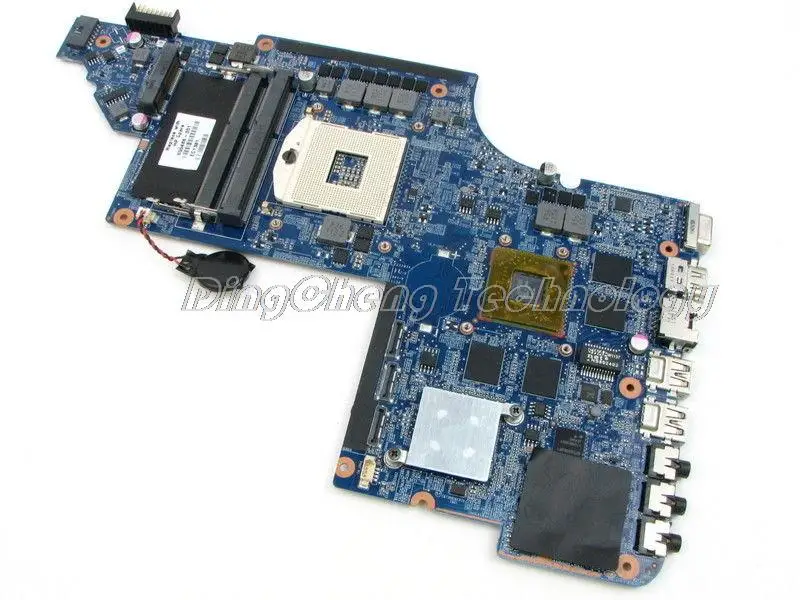 Материнская плата для ноутбука hp DV7-6000 655488-001 аккумулятор большой емкости HM65 комплектующие фотоаппарата SONY DSC 6770/2G non-Встроенная видеокарта