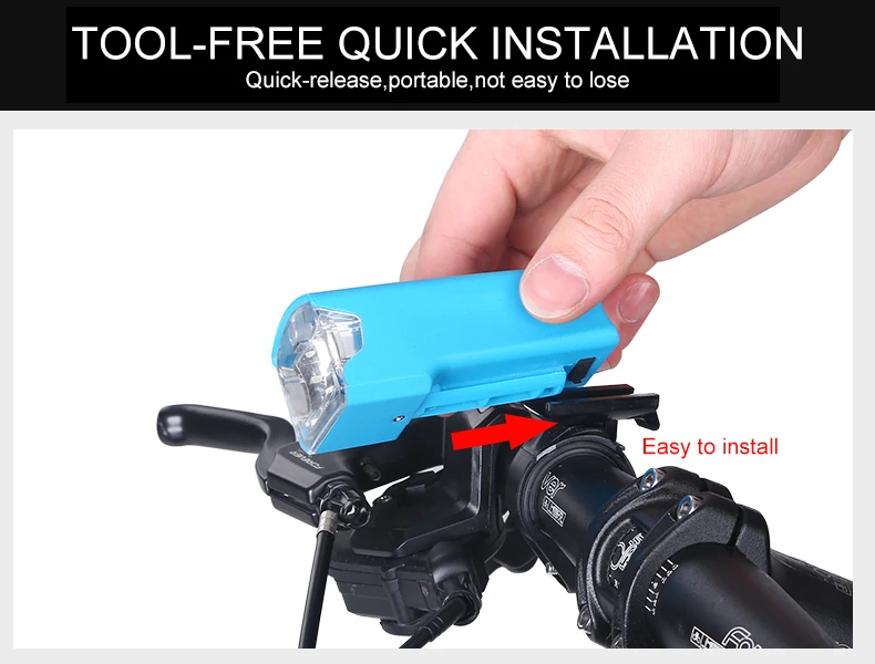 Sale Bicycle Light Bike Headlight USB Rechargeable Cycling Led Light MTB Bicycle Accessories Battery Flashlight 18