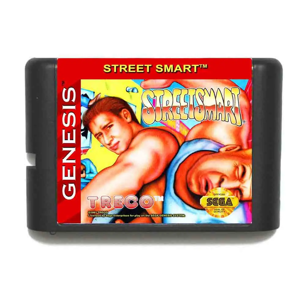 Уличная Смарт 16 бит MD игровая карта с розничной коробкой для sega Mega Drive/Genesis