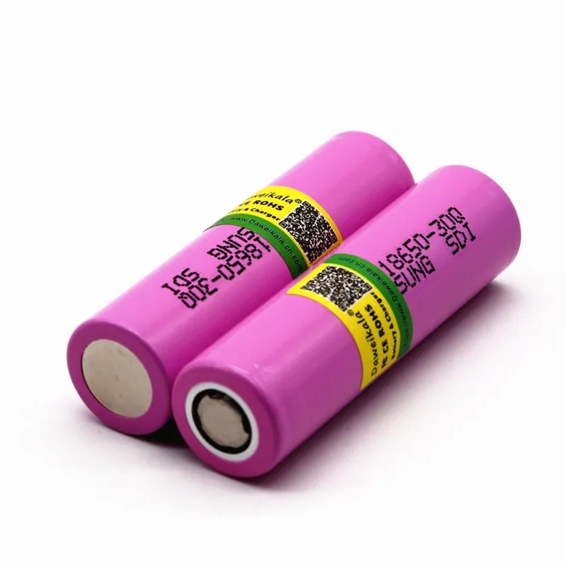 Daweikala для Samsung 18650 3000mah батарея INR18650 30Q 20A разрядка литий-ионная аккумуляторная батарея для электронной сигареты