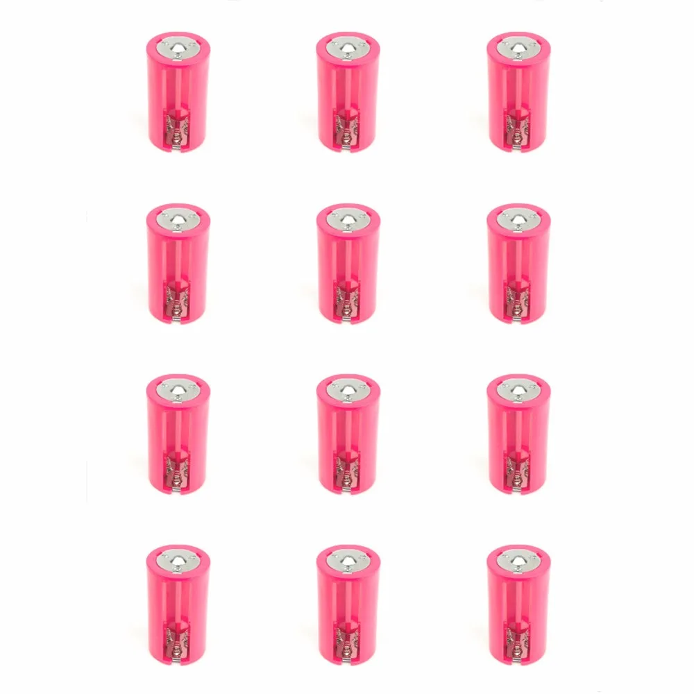 

DSLRKIT Red 3AA to D Parallel Adapter Battery Holder Case Box Convertor 3 AA/LR6 to 1 D Size (12pcs)