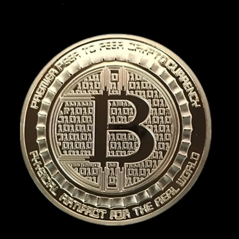 3 pcs mix 3 different 2015 internet currency theme anonymous bitcoin silver gold plated brass 40 mm souvenir decoration coin