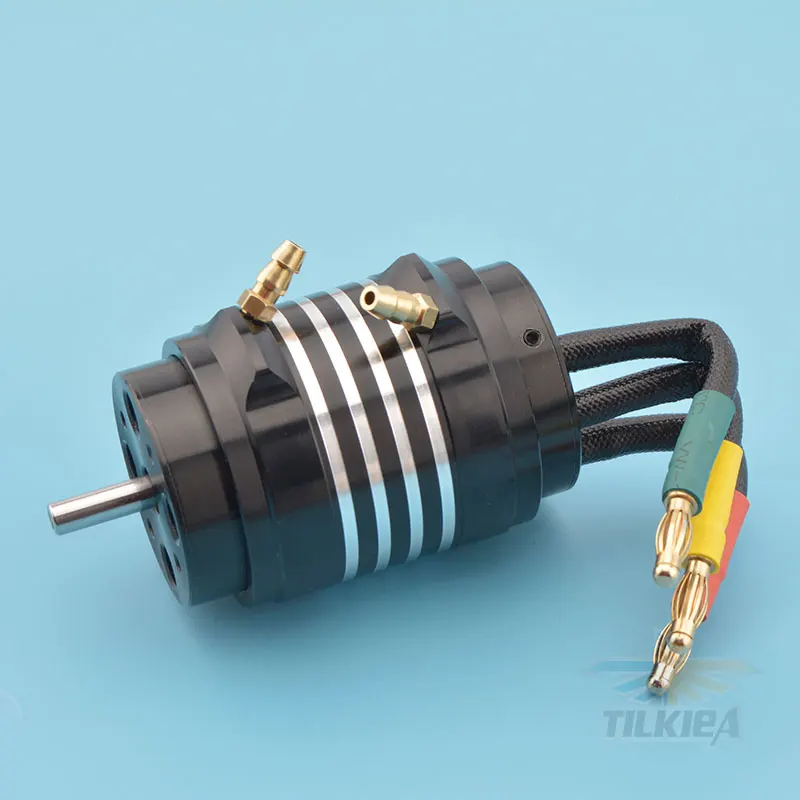 Высокоскоростной SSS 3660 бесщеточный двигатель 1620KV/2070KV/2726KV/3300KV мотор 4 полюса с водяным охлаждением куртка для RC морских лодок