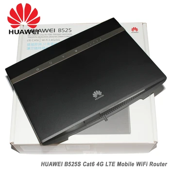 Kaufen Original Entsperren 300 Mbps Huawei B525 4G LTE Cat6 CPE Wireless Router Unterstützung Access Zu Gigabit Ethernet Netzwerk