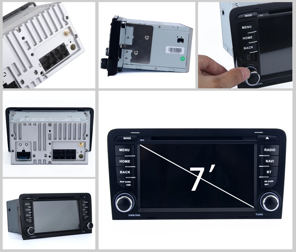 Excellent Android 9.0 For Audi A3 S3 RS3 2003 - 2013 Auto Car DVD Radio Stereo GPS Navigation Navi Media Multimedia System PhoneLink 5 Excellent Android 9.0 For Audi A3 S3 RS3 2003 - 2013 Auto Car DVD Radio Stereo GPS Navigation Navi Media Multimedia System PhoneLink 5