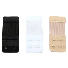 3 шт./компл. женские эластичные бюстгальтеры 2 крючка нейлон черный белый абрикосовый регулятор бретелек бюстгальтера расширение интимных аксессуаров