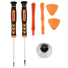 JAKEMY JM-i81 7 in 1 Mobile Phone Repair Tools Kit Spudger Pry Opening Tool Screwdriver Set for iPhone Cell Phone Hand Tools Set