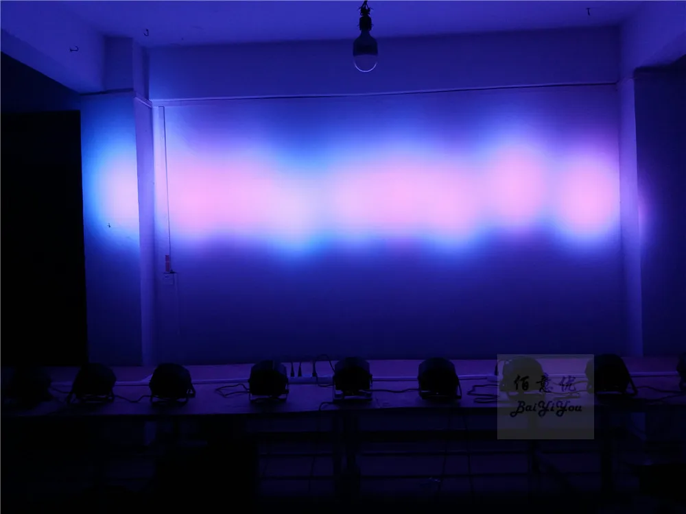 18pcs led flat par004