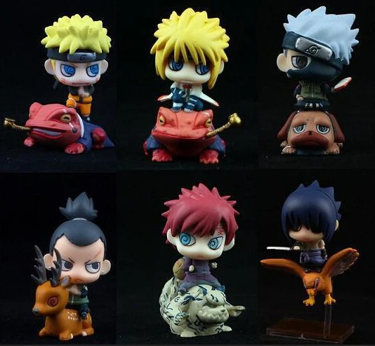 Новинка Лидер продаж 6 шт./компл. версия Q 5 см фигурки героев naruto Uchiha Sasuke Namikaze Minato