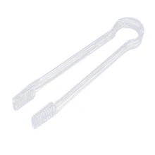 Прозрачный лед щипцы акриловый муляж продукты питания клип Сервировочные щипцы для вечерние Кейтеринг события Свадьба домашний бар банкет