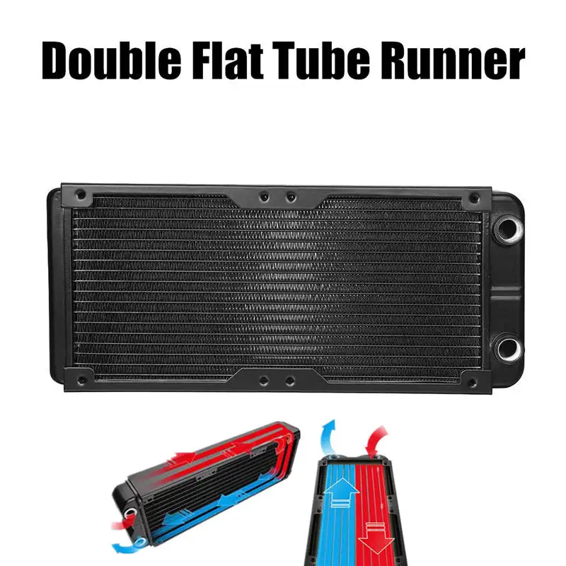Aluminum Heat Exchange Water Cooling Radiator Pure