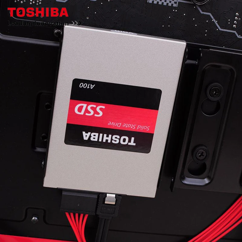 Внутренний твердотельный накопитель TOSHIBA A100 MLC 240 ГБ 2 5 &quotSATAIII SSD 5400 об/мин для