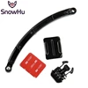 Promoción SnowHu Helmet Extension Arm Self Photo + Curved Adhesive Mount High Quality Kit For Gopro Ylp6Z7Az