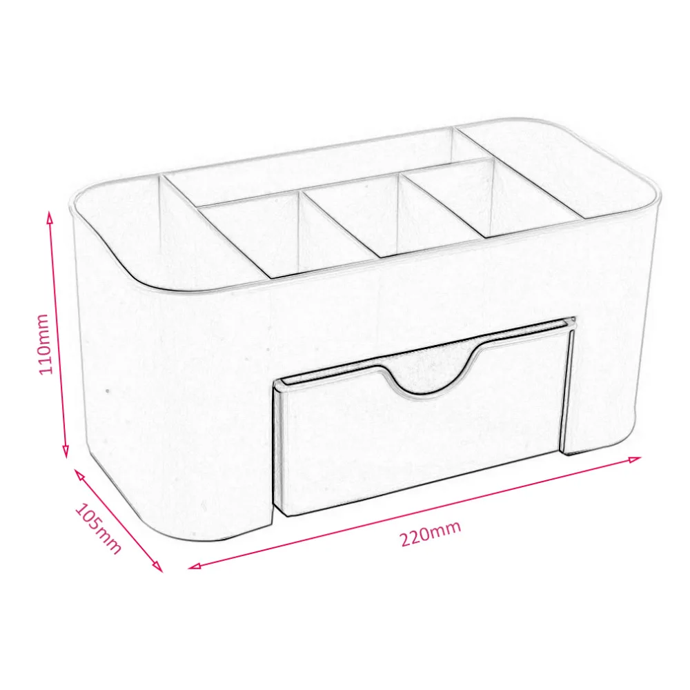 Mini Makeup Storage Box Cosmetic case Lipstick Cases Sundries Case Small Objects Box Wholesale Desktop Organizer
