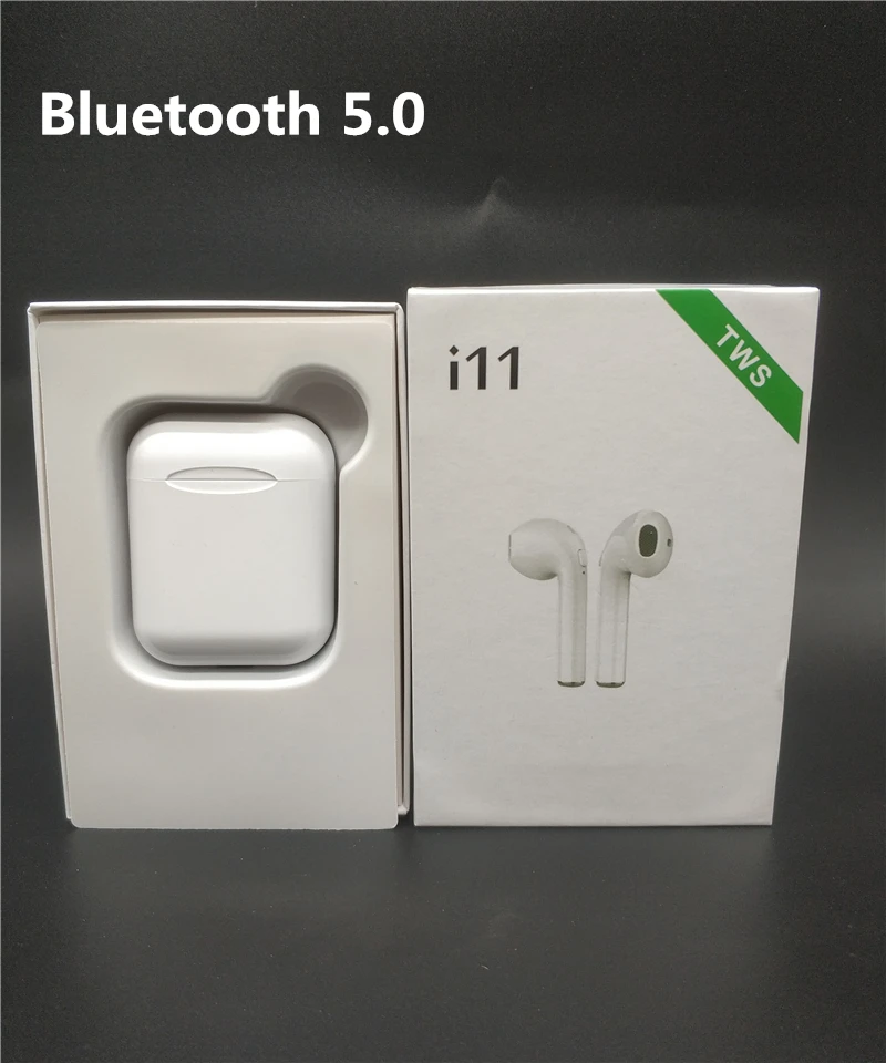 Беспроводные наушники Bluetooth 5,0 i11 TWS, мини наушники с микрофоном для iPhone Xs 7 8 samsung S6 S8 Xiaomi huawei