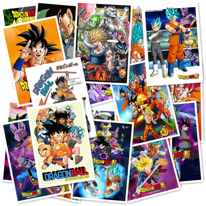 A1-6# Dragon Ball 20/шт ПВХ серии стикеры домашний декор холодильник стиль стены Дорожный чемодан Граффити стиль s