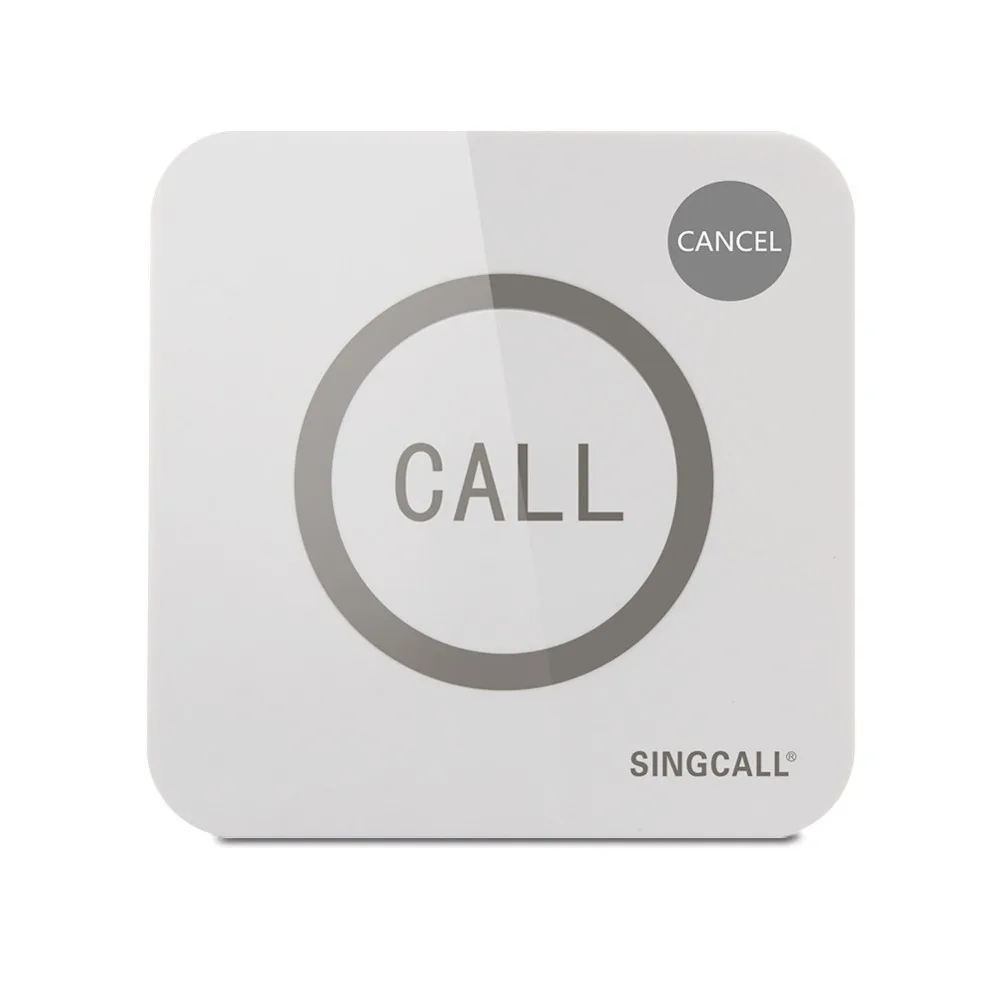 Беспроводная медицинская система вызова SINGCALL беспроводной пейджер 1 приемник
